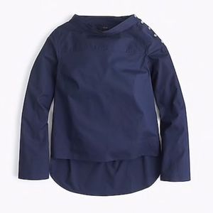 J.Crew funnelneck  shirt